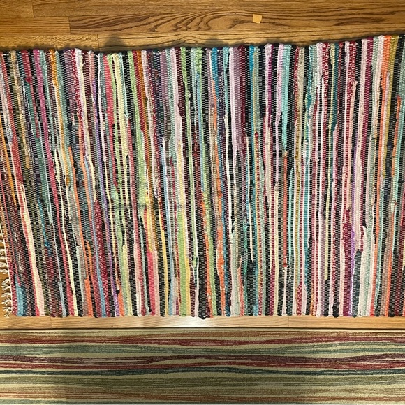 Handwoven Chindi Rug - Picture 6 of 10